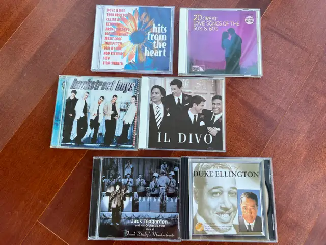 Diverse and amazing  7 CD collection of POP Groups