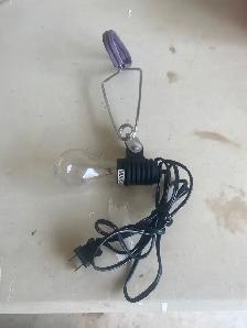 Work light clamp on