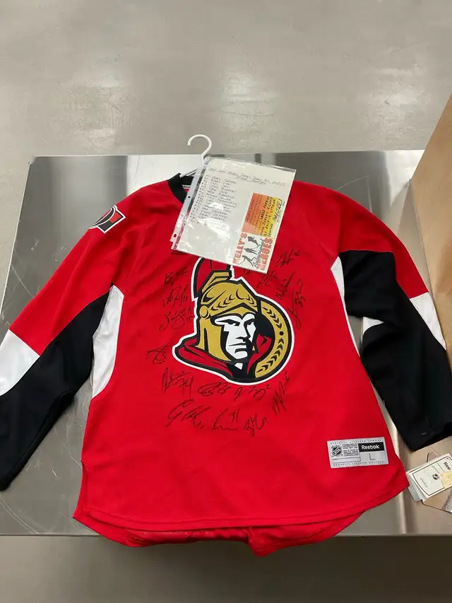 Ottawa senators hockey jerseys