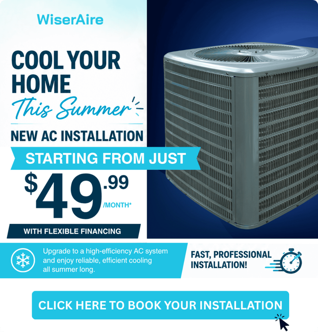 New AC Installation Starting at Just $49.99/Month