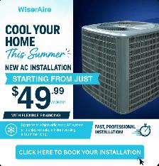 New AC Installation Starting at Just $49.99/Month