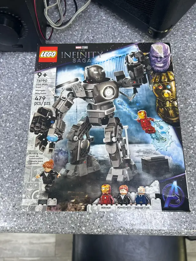 Lego 76190 Marvel Iron Monger Mayham 479 PCs