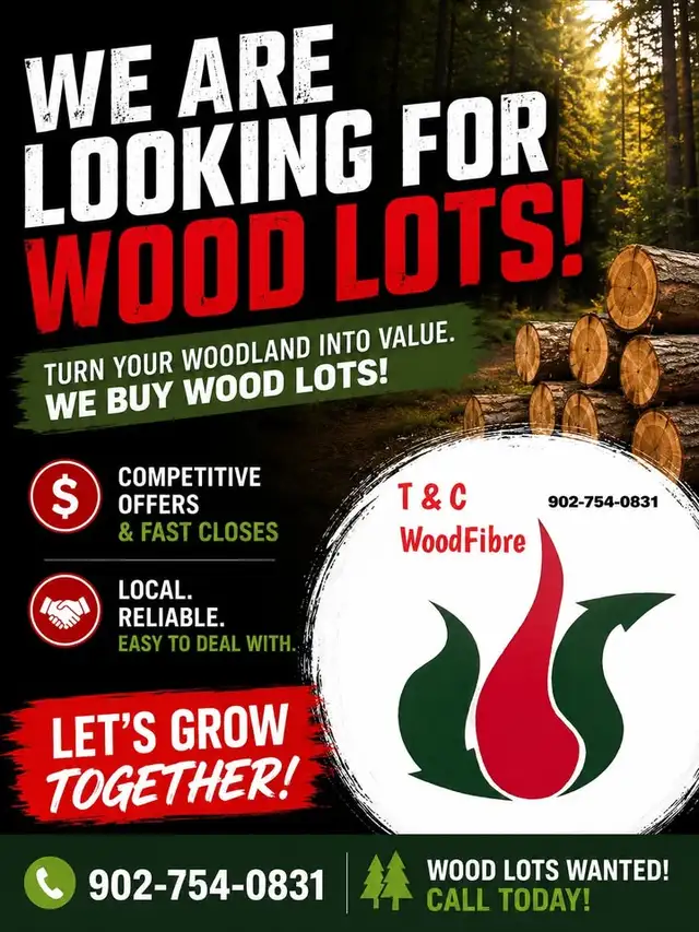 Looking for Wood lots to cut
