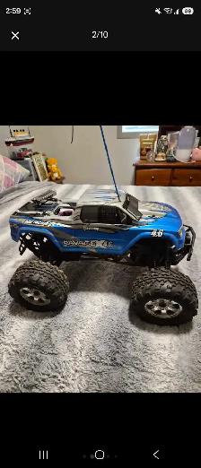 savage x 4.6 big block nitro rc truck for trade - Photo 2