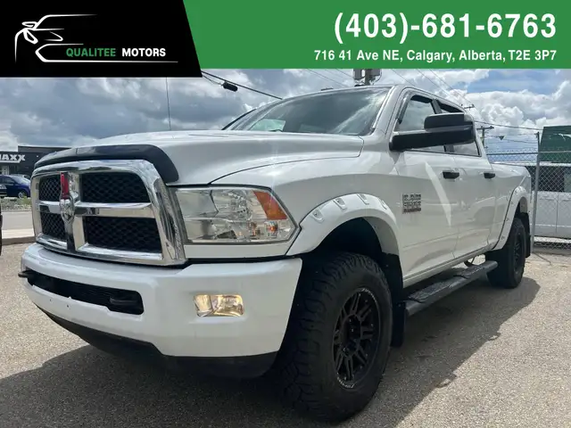 2018 Ram 3500 SLT 4x4 6.7L Cummins Turbo Diesel Crew Cab 6'4' Bo