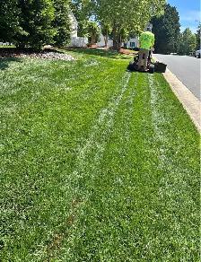 commercial lawn mowing