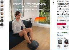 RENPHO Shiatsu Foot Massager with Heat and Deep Kneading - Photo 2
