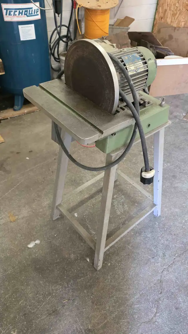12' Disc Sander With Stand