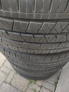255-45R20x4 pneus été Continental CrossContact Lx Sport. - Photo 3