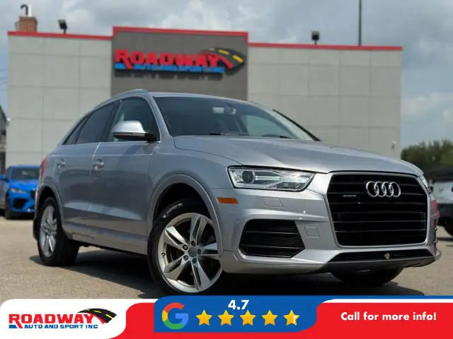 2016 Audi Q3 2.0T Progressiv Heated Seats | Pana Roof | Bluet...
