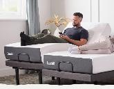 LIT ELECTRIQUE & MATELAS - ELECTRIC BED BASE & MATTRESS  TWIN XL