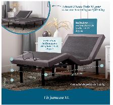 LIT ELECTRIQUE & MATELAS - ELECTRIC BED BASE & MATTRESS  TWIN XL - Photo 2