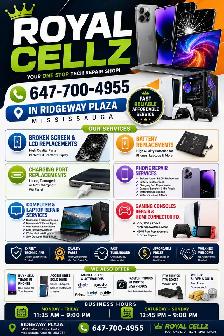Royal Cellz | Phone, Laptop & Computer Repair | Screen, Batte