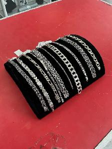 plusieurs bracelet en stainless steel