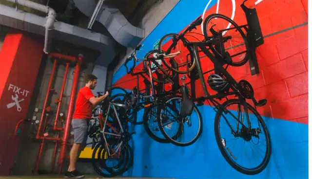 Bike Racks for 2 (Wall Mount)