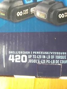 New MasterCraft cordless drill   impact driver PWR POD - Photo 3