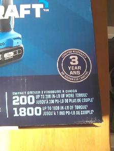 New MasterCraft cordless drill   impact driver PWR POD - Photo 4