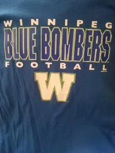 Blue Bomber ticket for sale