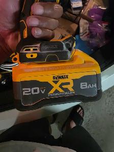 Dewalt Hammer Drill DCD 1007 8.0AH Battery and Fast Charger - Photo 4