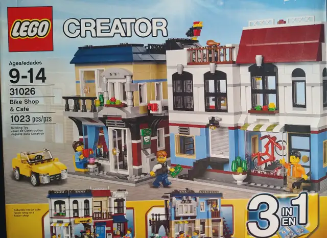 Lego 31026 Creator Magasin de vélo et café