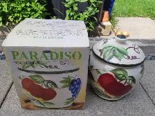 CERAMIC FOOD STORAGE JAR (Brand New)