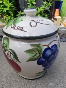 CERAMIC FOOD STORAGE JAR (Brand New) - Photo 2