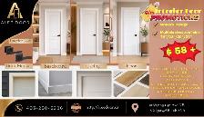 Interior doors and exterior doors