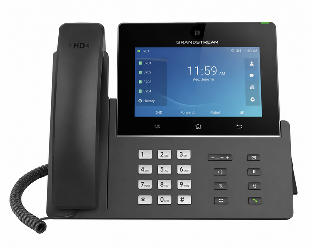 Used Grandstream GXV3275 Android IP Video Phone with Touchscreen