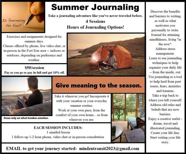 SUMMER JOURNALING - Give the season more meaning.