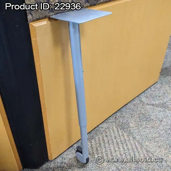 Steelcase Rolling Height Adjustable Table Desk Leg