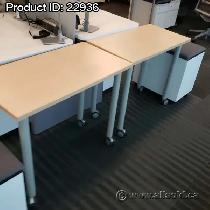 Steelcase Rolling Height Adjustable Table Desk Leg - Photo 3