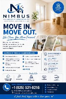 Move in and Move out  AirBNB Cleaning