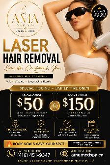 LASER HAIR REMOVAL DEAL!