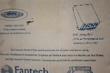Duct Fan 4' Fantech FR 100 Inline Centrifugal Duct Fan Brand New - Photo 3