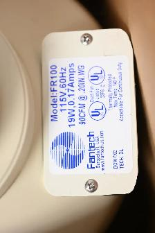 Duct Fan 4' Fantech FR 100 Inline Centrifugal Duct Fan Brand New - Photo 6