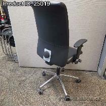 Interstuhl Black Executive Leather Office Task Chair - Photo 2