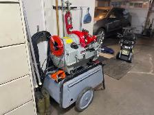 Next to new Wheeler Rex 6790 4" threader available