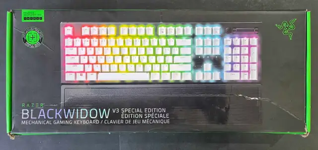 RAZER BLACK WIDOW V3 SPECIAL EDITION KEYBOARD