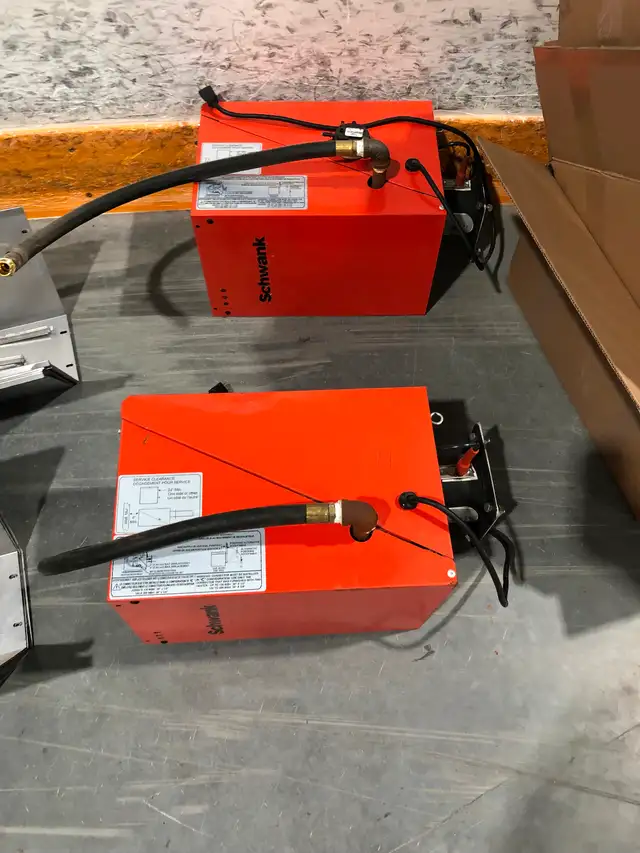 Schwank Infrared overhead tube heaters