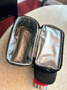ONE LIKE NEW HANDY LUNCH CARRY/W TRAVEL MUG