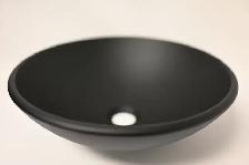 Sink Vigo Cavalli 15' Modern Round Vessel Bathroom Sink NEW - Photo 5
