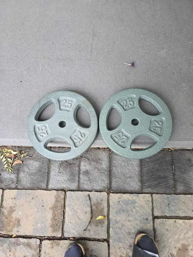 Barbell Weight Plates 25 lb