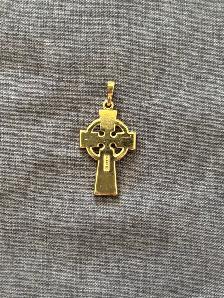 Gold Plated Celtic Cross Pendant - Photo 2