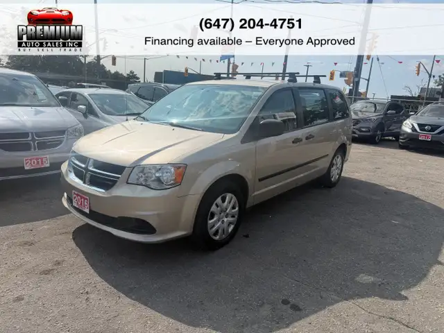 2016 Dodge Grand Caravan  3 YEAR WARRANTY INCLUDED