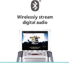 SINGING MACHINE SML605W  BLUETOOTH KARAOKE SYSTEM WITH LED DISCO - Photo 4
