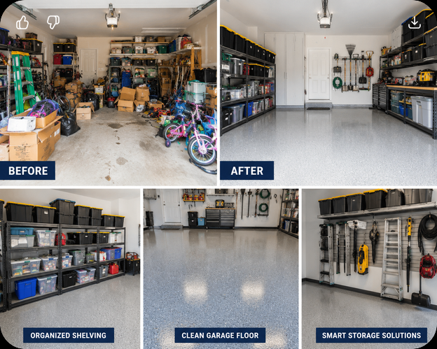 Garage Cleaning & Organizing Services | True North Cleaning