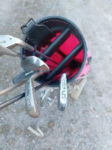 Ladies left hand golf clubs and bag - Photo 4
