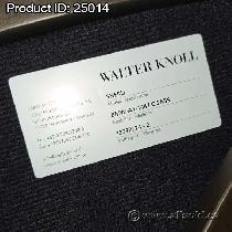Walter Knoll Sheru Mauve Guest Lounge Armchair, Tan Leather Back - Photo 3