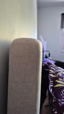 Base et tete de Lit queen size / qeen size bedframe (no matress) - Photo 2