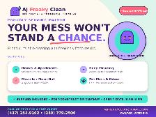 AJ Freaky Clean — Your Mess Won't Stand a Chance! MALton GTA